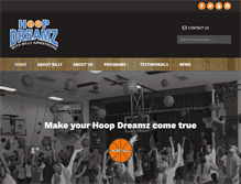 Tablet Screenshot of hoopdreamz.org